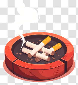 World No Tobacco Day - Smoking Ashtray Transparent PNG