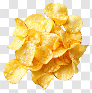Potato Chip Day - Crispy Potato Chips Transparent PNG