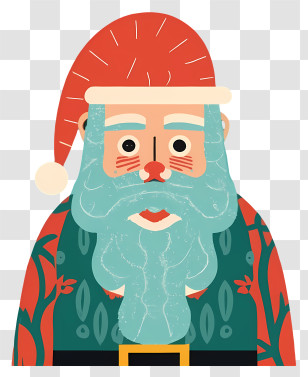 Santa Claus - Cartoon Santa Claus Illustration Transparent PNG