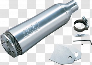 Exhaust System Car Muffler Gas CafÃ© Racer Transparent PNG