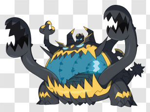 Guzzlord - Fierce Monster Creature Illustration Transparent PNG