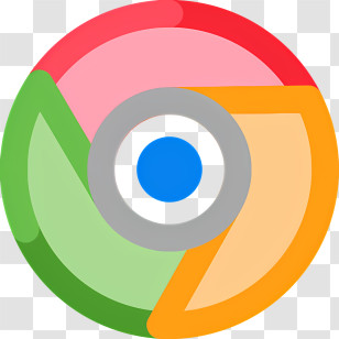 Google Icon - Chromatic Circular Logo Design Transparent PNG