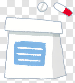 Health - Medicine Bag With Pills Transparent PNG