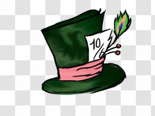 Top Hat Mad Hatter Fashion Clothing Headgear Transparent Png - alice in wonderland mad hatter costume roblox