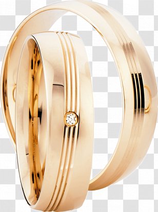Wedding Ring Jewellery Czerwone ZÅ‚oto Jeweler - Metal Transparent PNG