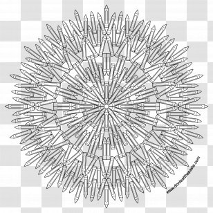 Coloring Book Mandala Drawing Transparent PNG