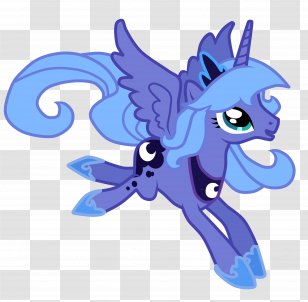 Princess Luna Rainbow Dash DeviantArt - Fictional Character - Younger Season 1 Transparent PNG