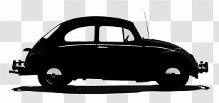 Car Silhouette - Classic Car Silhouette Transparent PNG