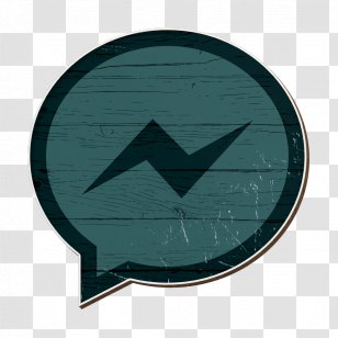 Chat Icon Comment Facebook Message Metal Transparent Png