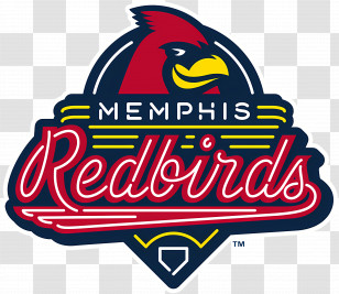 Memphis Redbirds Logo - Memphis Redbirds Baseball Team Logo Transparent PNG