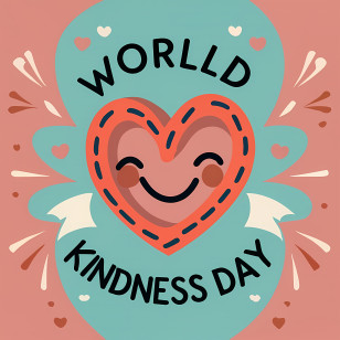World Kindness Day - Heart With Smiley Face For World Kindness Day Transparent PNG