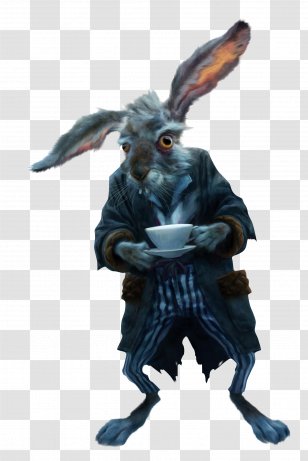 White Rabbit Alices Adventures In Wonderland March Hare Red Queen The Mad Hatter - As A - Fairy Tale Transparent PNG
