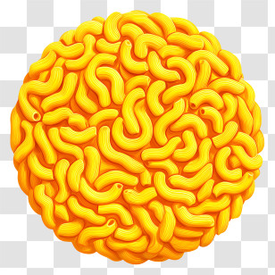 Macaroni Day - Yellow Macaroni Food Transparent PNG