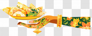 Indian Hand - Traditional Henna Hand Art Transparent PNG