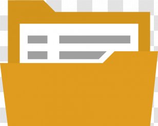 Logo Brand Line Font - Orange Transparent PNG