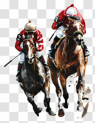 Kentucky Derby - Exciting Horse Racing Event Transparent PNG