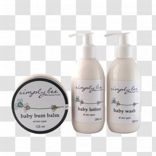Simply Bee Lotion Cream Product Topical Medication - Beeswax - Baby Transparent PNG