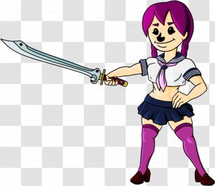 Clip Art Sword Illustration Baseball Sporting Goods - Heart Transparent PNG