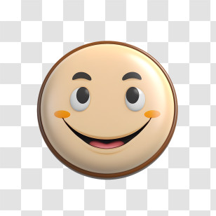 Face Emoji - Happy Smiley Cartoon Emoji Transparent PNG