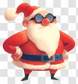 Santa Claus - Santa Claus In Cartoon Style Transparent PNG