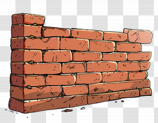 Brick Wall - Red Brick Wall Transparent PNG