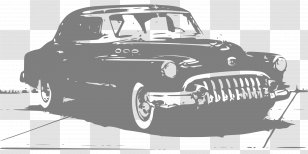 Vintage Car Classic Antique - Hot Rod Transparent PNG