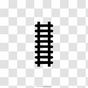 Train Rail Transport Drawing Track - Coloring Book Transparent PNG