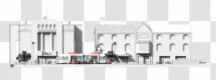 Rail Transport Tram Braunton Barnstaple Commuter - Black And White - Brand Transparent PNG