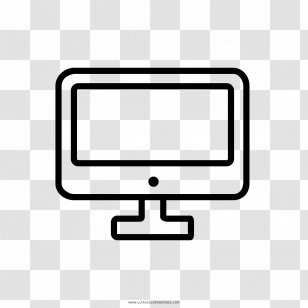Computer Monitors Drawing Coloring Book - Plan Transparent PNG