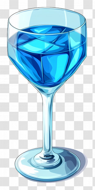 Bombay Sapphire Glass - Transparent Glass For Drinks Transparent PNG