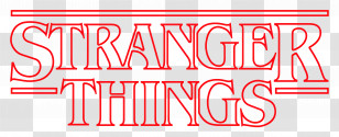 Stranger Things - Stranger Things Logo Transparent PNG