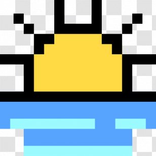 Minecraft Crochet Blanket Knitting Pattern - Blue - Sunrice Transparent PNG
