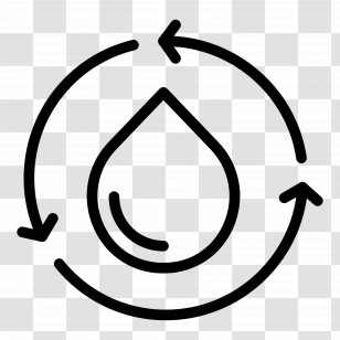 Circle Arrow - Water Cycle Symbol Transparent PNG