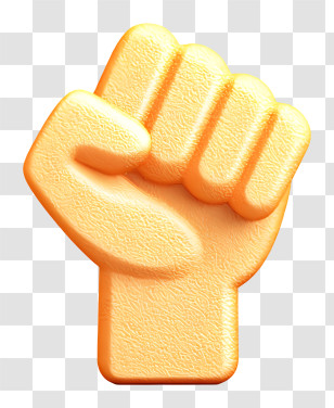 Fist Emoji - Raised Fist Symbol Transparent PNG