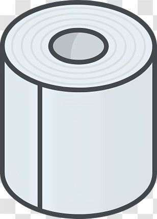 Icon - Toilet Paper Roll Transparent PNG