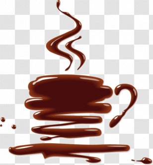 Coffee Hot Chocolate Cafe - Tableware - Splash Transparent PNG