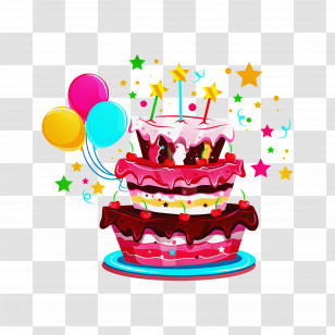Birthday Cake Transparent PNG