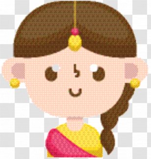 Hair Cartoon - Brown - Play Child Transparent PNG