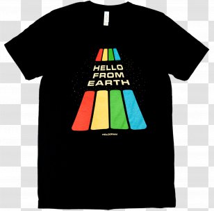 T-shirt Effects Processors & Pedals Boutique Hello From Earth Shop - Electronic Musical Instruments Transparent PNG
