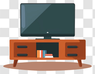Wooden Entertainment Center - Modern Television And Wooden Stand Design Transparent PNG