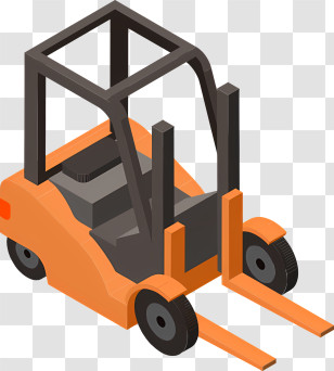 Icon - Forklift Truck For Industrial Use Transparent PNG