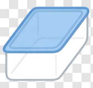 Tupperware - Plastic Food Storage Container With Lid Transparent PNG