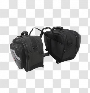 Saddlebag Scooter Motorcycle Accessories Luggage Carrier - Light Transparent PNG