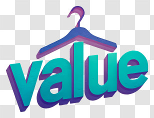 Value - Value Hanger Logo Transparent PNG
