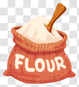 Flour Sack - Bag Of Flour Illustration Transparent PNG