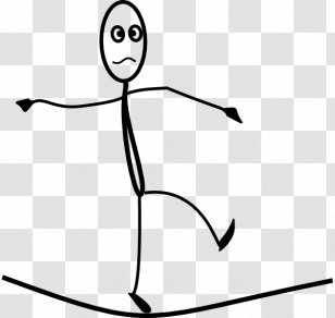 Cartoon Walking Stick Figure Clip Art - Human Behavior - Pedestrian ...