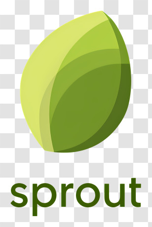 Sprout Logo - Sprout Leaf Logo Transparent PNG