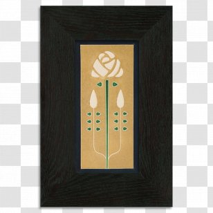 Teal Rectangle - Long Stem Transparent PNG