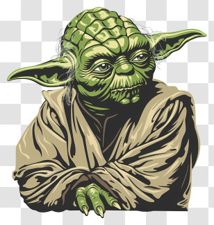 Star Wars - Fictional Green Alien Character Design Transparent PNG