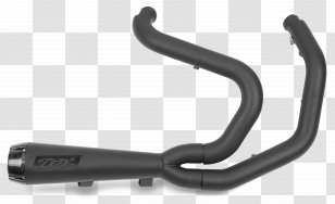 Exhaust System Harley-Davidson Sportster Super Glide Softail - Motorcycle Transparent PNG